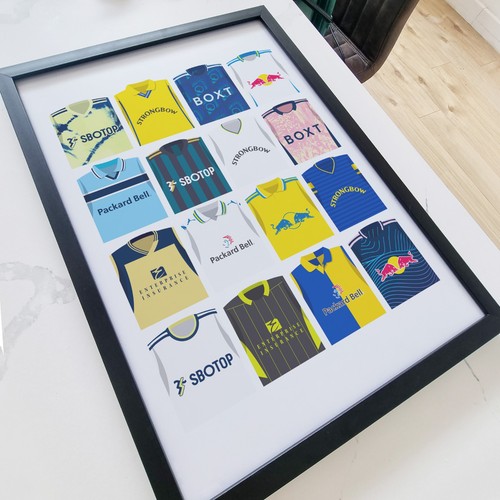 Leeds united retro kit - retro, jersey